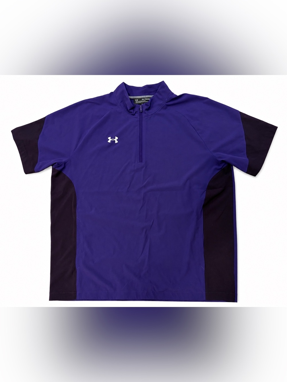 Under Armour Deep Purple 1/4 Zip Athletic Pullover XXL